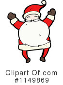 Santa Clipart #1149869 by lineartestpilot