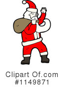 Santa Clipart #1149871 by lineartestpilot