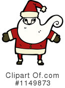 Santa Clipart #1149873 by lineartestpilot