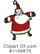 Santa Clipart #1149876 by lineartestpilot