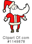 Santa Clipart #1149878 by lineartestpilot