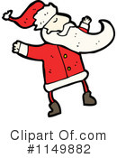 Santa Clipart #1149882 by lineartestpilot