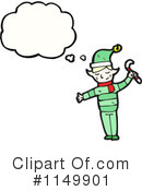 Santa Clipart #1149901 by lineartestpilot