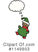 Santa Clipart #1149903 by lineartestpilot