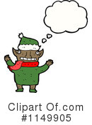 Santa Clipart #1149905 by lineartestpilot