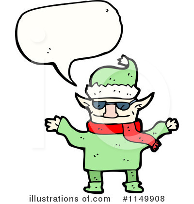 Royalty-Free (RF) Santa Clipart Illustration by lineartestpilot - Stock Sample #1149908