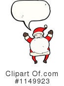 Santa Clipart #1149923 by lineartestpilot
