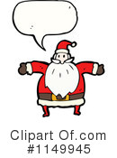 Santa Clipart #1149945 by lineartestpilot