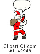 Santa Clipart #1149948 by lineartestpilot