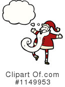 Santa Clipart #1149953 by lineartestpilot