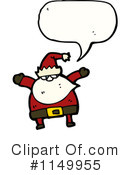 Santa Clipart #1149955 by lineartestpilot