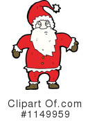 Santa Clipart #1149959 by lineartestpilot