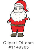 Santa Clipart #1149965 by lineartestpilot