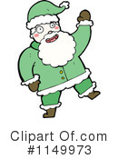 Santa Clipart #1149973 by lineartestpilot