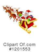 Santa Clipart #1201553 by AtStockIllustration