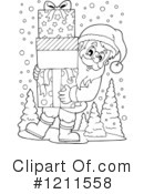 Santa Clipart #1211558 by visekart