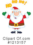 Santa Clipart #1213157 by Hit Toon