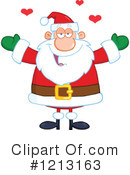 Santa Clipart #1213163 by Hit Toon