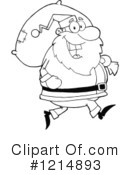 Santa Clipart #1214893 by Hit Toon