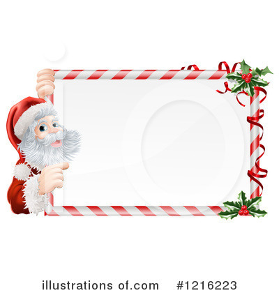 Royalty-Free (RF) Santa Clipart Illustration by AtStockIllustration - Stock Sample #1216223