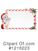 Santa Clipart #1216223 by AtStockIllustration