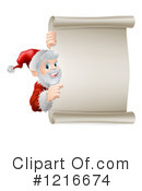Santa Clipart #1216674 by AtStockIllustration