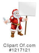 Santa Clipart #1217121 by AtStockIllustration