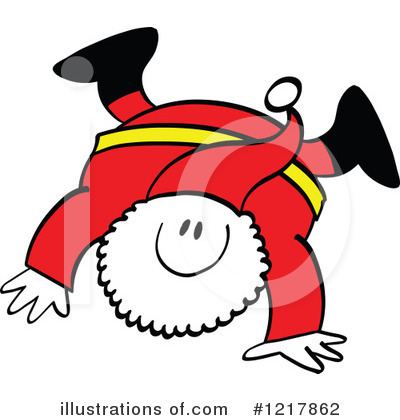 Royalty-Free (RF) Santa Clipart Illustration by Zooco - Stock Sample #1217862