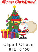 Santa Clipart #1218768 by Hit Toon