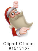 Santa Clipart #1219167 by AtStockIllustration