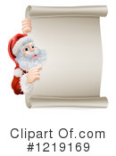 Santa Clipart #1219169 by AtStockIllustration