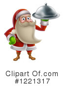 Santa Clipart #1221317 by AtStockIllustration
