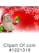 Santa Clipart #1221318 by AtStockIllustration