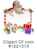 Santa Clipart #1221319 by AtStockIllustration