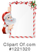 Santa Clipart #1221320 by AtStockIllustration