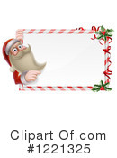 Santa Clipart #1221325 by AtStockIllustration
