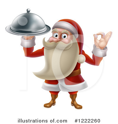 Royalty-Free (RF) Santa Clipart Illustration by AtStockIllustration - Stock Sample #1222260