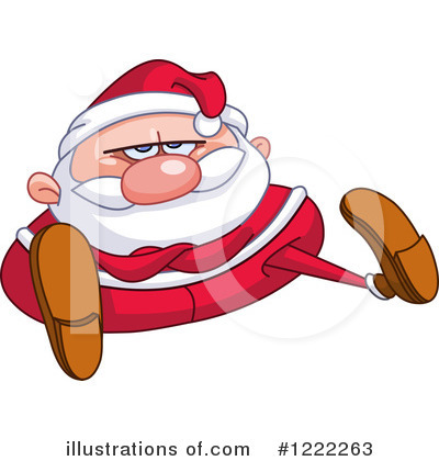 Royalty-Free (RF) Santa Clipart Illustration by yayayoyo - Stock Sample #1222263