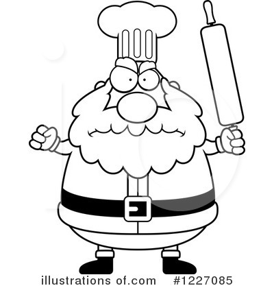 Royalty-Free (RF) Santa Clipart Illustration by Cory Thoman - Stock Sample #1227085