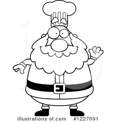 Royalty-Free (RF) Santa Clipart Illustration by Cory Thoman - Stock Sample #1227091