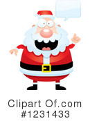 Santa Clipart #1231433 by Cory Thoman