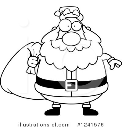 Royalty-Free (RF) Santa Clipart Illustration by Cory Thoman - Stock Sample #1241576