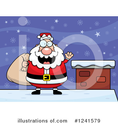 Royalty-Free (RF) Santa Clipart Illustration by Cory Thoman - Stock Sample #1241579