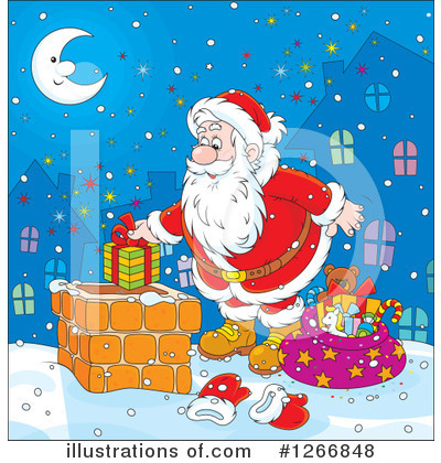 Christmas Gift Clipart #1266848 by Alex Bannykh