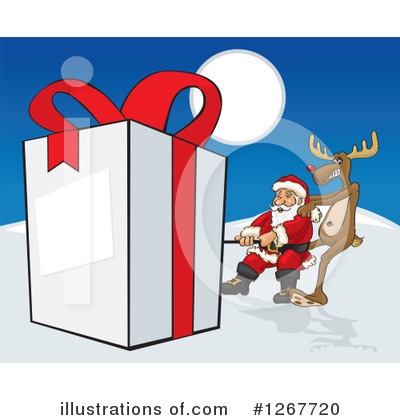 Royalty-Free (RF) Santa Clipart Illustration by David Rey - Stock Sample #1267720