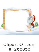 Santa Clipart #1268356 by AtStockIllustration