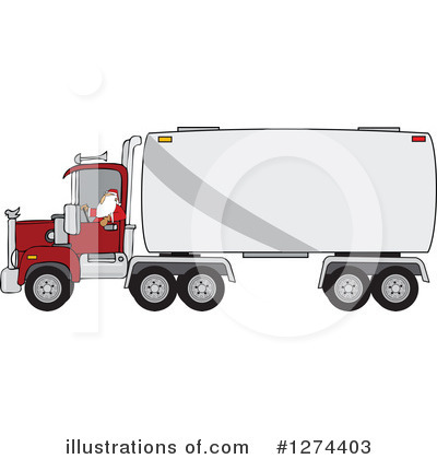 Truck Driver Clipart #1274403 by djart