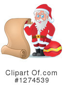 Santa Clipart #1274539 by visekart