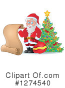 Santa Clipart #1274540 by visekart
