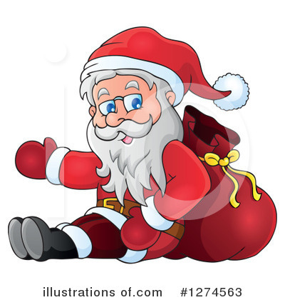 Santa Clipart #1274563 by visekart